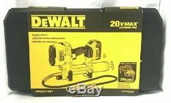 Dewalt Dcgg571m1 20v Max Au Lithium-ion Automatique 42 Grease Gun Tool Kit