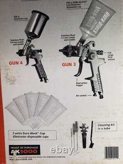 Dura-Block AK1000 Le Kit Ultime de Pistolet à Peinture
