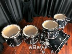 Dw Drums Définit Le Kit De Maple Drum Workshop Collector Gun Verre Étincelle Métal