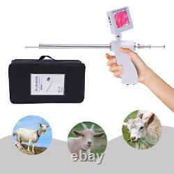 Écran HD 360°, Caméra 15MP, Pistolet d'insémination visuelle pour chèvres, Kit de pistolet d'insémination pour chèvres