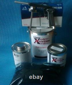 En Spray Sur Bedliner Kit, Lit Doublure Noir 1,5 Gallons Linerxtreeme Gun 6 Litres