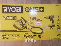 Ensemble combo Ryobi PCL1205K1 avec outil rotatif, pistolet à colle, batterie, chargeur 18V