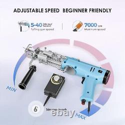 Ensemble de démarrage pistolet à touffeter Fancybant avec coupe-tapis, coupe-pile et boucle 2 en 1