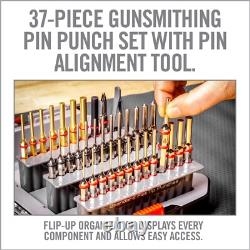 Ensemble de poinçons Accu-Punch Master 37 pièces de Real Avid pour armuriers (AVMAPS)