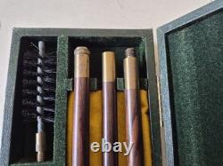 Étui de kit de nettoyage pour fusils et carabines James Purdey & Sons, état neuf jamais utilisé, excellent état