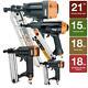 Finition De Framing Brad Nailer Stapler Kit Air Nail Gun Aluminium 4 Pièces Et Sac
