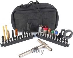 Fix It Sticks The Works Kit d'outils de maintenance d'armes à couple T-Drive modulaire