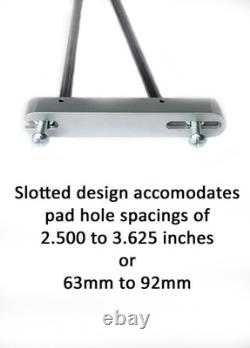 Fixation de Plaque de Recul/Guide, Outil Gunsmthing, Avec Espacement de Trou Réglable