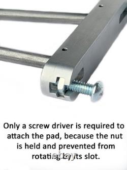 Fixation de Plaque de Recul/Guide, Outil Gunsmthing, Avec Espacement de Trou Réglable