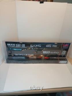 Fusil automatique H&K Airsoft HK416 + Pistolet MK23. Kit de combat Umarex .177 NOUVEAU