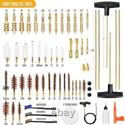 GLORYFIRE Kit de Nettoyage d'Armes Élites, Kit de Nettoyage Universel pour Pistolet, Fusil de Chasse et Pistolet