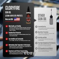 GLORYFIRE Kit de nettoyage d'armes Kit de nettoyage pour pistolet et fusil, nouveau