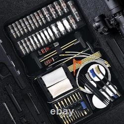 GLORYFIRE Kit de nettoyage d'armes Kit de nettoyage pour pistolet et fusil, nouveau