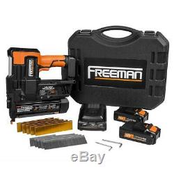 Garniture Freeman Sans Fil Cloueuse Agrafeuse Gun Kit 18-volt Batteries Lithium-ion