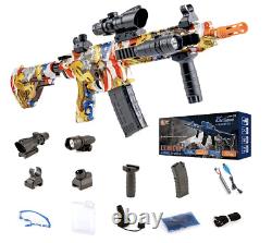 Gel Blaster Electric Toy Gun Kit Complet Avec 3000+120000 Perles D'eau Gels Ammo 12+