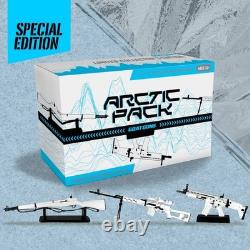 GoatGuns Kit Édition Spéciale 3 Armes Échelle 1/3 Métal Moulé Blanc Arctique GOAKIT-ARCTIC