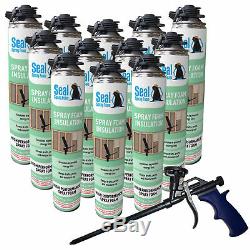 Joint Vaporiser Fermé Cellule Mousse Isolante Can Kit Withgun Applicateur En Mousse, (300 Bf)