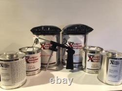 KIT DE REVÊTEMENT DE BEDLINER NOIR À PULVÉRISER 3 GALLONS Mélange de revêtement de lit avec pistolet, 12 Litres