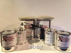 KIT DE REVÊTEMENT DE COUCHE NOIR EN AEROSOL, 3 gal, REVÊTEMENT DE COUCHE NOIR AVEC PISTOLET, Kit comprend PISTOLET