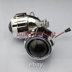Kit Complet! 35w Mini H1 Projecteur+gatling Gun Suaires+red Demon Eyes+ballasts