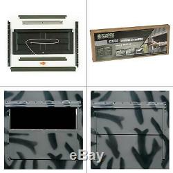 Kit De Fenêtre Pistolet Ombre Silencieuse (pack De 2) Chasse Stores Mur À Parois Rigides Rapides