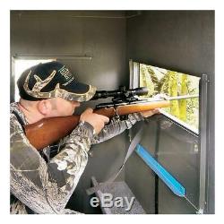 Kit De Fenêtre Pistolet Ombre Silencieuse (pack De 2) Chasse Stores Mur À Parois Rigides Rapides