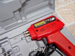 Kit De Pistolet À Souder Électrique 100 Watts Avec Fil De Flux Complet
