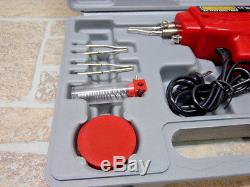 Kit De Pistolet À Souder Électrique 100 Watts Avec Fil De Flux Complet