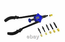 Kit De Pistolet De Rivet Outil De Rivet Nut Rivnuts Setter Nutsert Riveter Main Sae Metric Riv