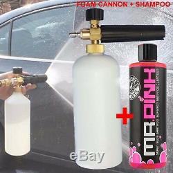Kit De Shampoing Pour Canon À Mousse Et Lave-auto Nettoyant À Haute Pression Pour Savon Jet Snow Gun Cleanser