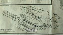 Kit complet de modèle réduit à l'échelle 1/1 de pistolet LS Luger modèle P08 Parabellum