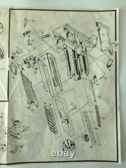 Kit complet de modèle réduit à l'échelle 1/1 de pistolet LS Luger modèle P08 Parabellum