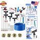Kit Complet De Pistolet à Peinture Sans Air 22 Pièces, Haute Pression, Tuyau, Buses Et Rallonges