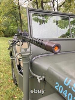 Kit d'exposition de mitrailleuse Browning M1919A4 à taille réelle, calibre .30