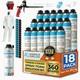 Kit D'isolation En Mousse Pulvérisée Adhesive Guru (18 X 32,80 Oz/930 G 360 Pieds Cubes)