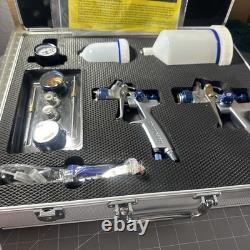 Kit d’outils de détail Eastwood Concours Pro pistolet à peinture double et accessoires