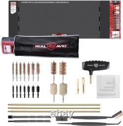 Kit de Nettoyage Universel des Armes Station de Nettoyage Outils Complets d'Entretien des Armes à Feu