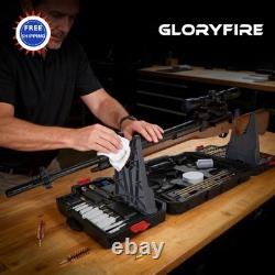 Kit de Nettoyage d'Armes GLORYFIRE Elite Universel pour Fusil de Chasse et Pistolet avec Étui de Transport
