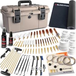 Kit de Nettoyage d'Armes Universel Deluxe avec Support Réglable - Nettoyage Hautement Efficace