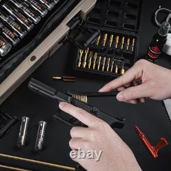 Kit de Nettoyage d'Armes Universel Deluxe avec Support Réglable - Nettoyage Hautement Efficace