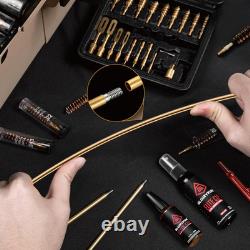 Kit de Nettoyage d'Armes Universel Deluxe avec Support Réglable - Nettoyage Hautement Efficace