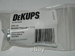 Kit de Pistolet à Peinture TEKNA Prolite 703567 DeVilbiss 1.2mm 1.3mm & 1.4mm Non Écué