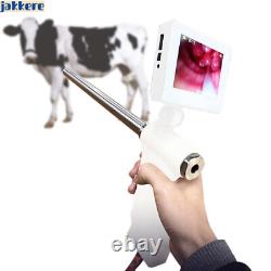 Kit de caméra de pistolet d'insémination artificielle visuelle pour vache avec écran réglable à 360 NOUVEAU