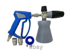 Kit de canon à mousse ultime MTM Hydro et pistolet pulvérisateur avec raccord en acier inoxydable