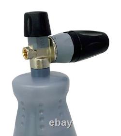 Kit de canon à mousse ultime MTM Hydro et pistolet pulvérisateur avec raccord en acier inoxydable
