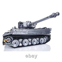Kit de char RC Mato Tiger I 1/16 presque tout en métal avec unité de tir BB et mitrailleuse