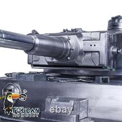 Kit de char RC Mato Tiger I 1/16 presque tout en métal avec unité de tir BB et mitrailleuse