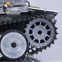 Kit de char RC Mato Tiger I 1/16 presque tout en métal avec unité de tir BB et mitrailleuse