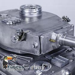 Kit de char RC Mato Tiger I 1/16 presque tout en métal avec unité de tir BB et mitrailleuse