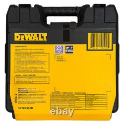 Kit de cloueuse de finition pneumatique DeWalt 23 jauges 2 broches DWFP2350K<br/>  

